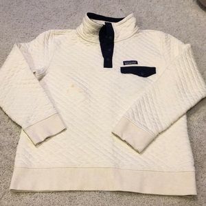 quilted quarter snap patagonia jacket